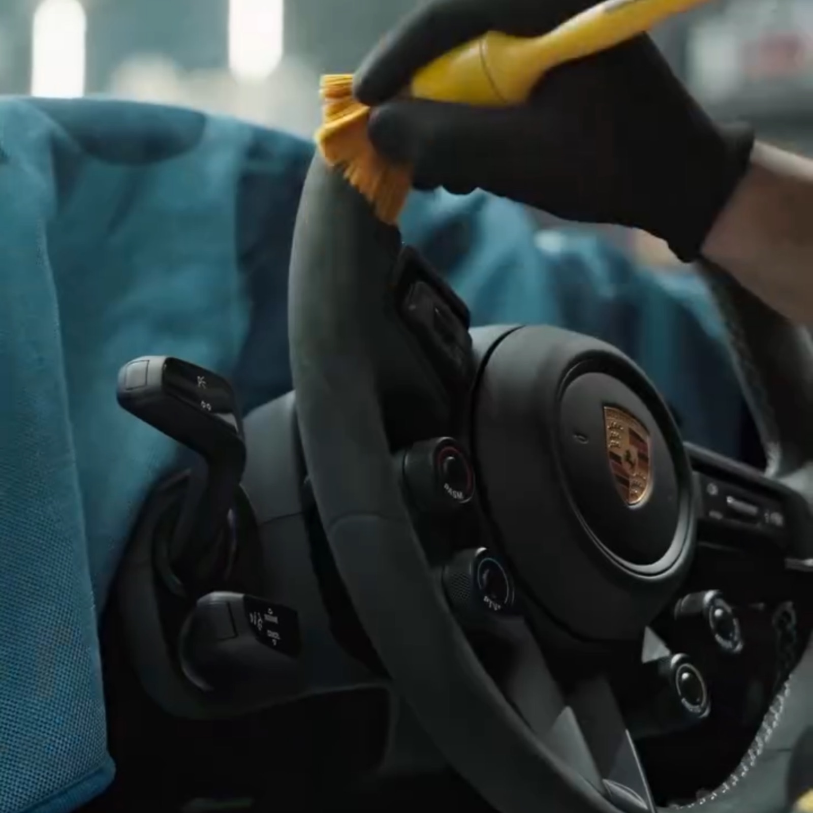 Interior detailed by hand